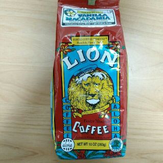 ライオン(LION)のライオンコーヒー　バニラマカダミア　豆(コーヒー)