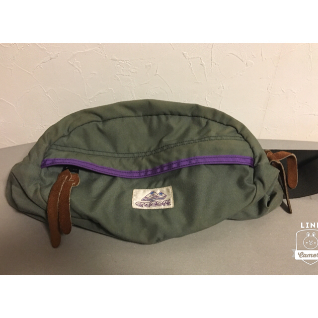 Gregory(グレゴリー)のグレゴリー テールメイト 紫ロゴ ヴィンテージ メンズのバッグ(ウエストポーチ)の商品写真
