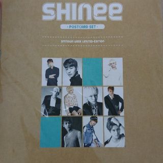 シャイニー(SHINee)の【公式グッズ】SHINee ポストカードセット(アイドルグッズ)