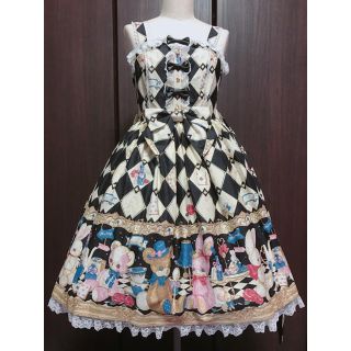 アンジェリックプリティー(Angelic Pretty)のワンダートイ 黒 3点セット(ひざ丈ワンピース)