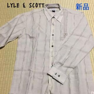 ライルアンドスコット(LYLE&SCOTT)の【新品】LYLE & SCOTT 夏ウールシャツ 日本製(シャツ)