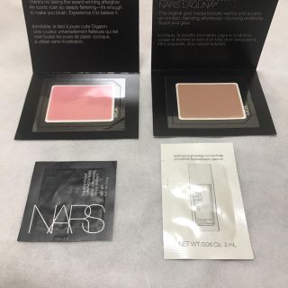 ナーズ(NARS)のNARS サンプル 試供品 チーク 美容液(サンプル/トライアルキット)