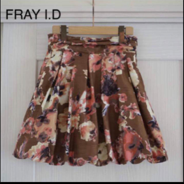 FRAY I.D(フレイアイディー)のFRAY ID 花柄バルーンスカート レディースのスカート(ひざ丈スカート)の商品写真