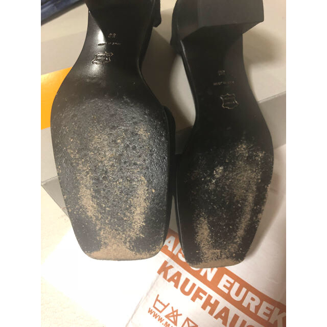 BEAUTY&YOUTH UNITED ARROWS(ビューティアンドユースユナイテッドアローズ)のMAISON EUREKA SQUARE TOE SEPARATE PUMPS  レディースの靴/シューズ(ハイヒール/パンプス)の商品写真