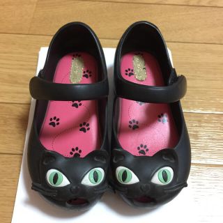 メリッサ(melissa)のMini Melissa 黒猫サンダル(サンダル)