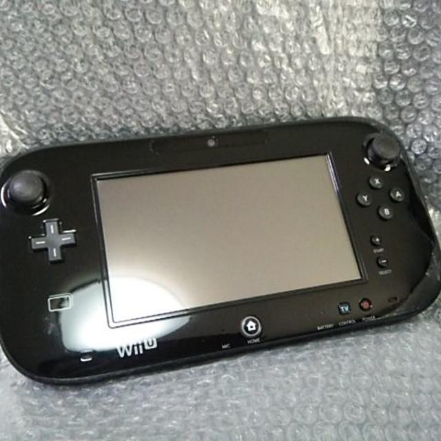 Wii U(ウィーユー)の【流れ星さま専用】WiiU　ゲームパッドのみ エンタメ/ホビーのゲームソフト/ゲーム機本体(家庭用ゲーム機本体)の商品写真