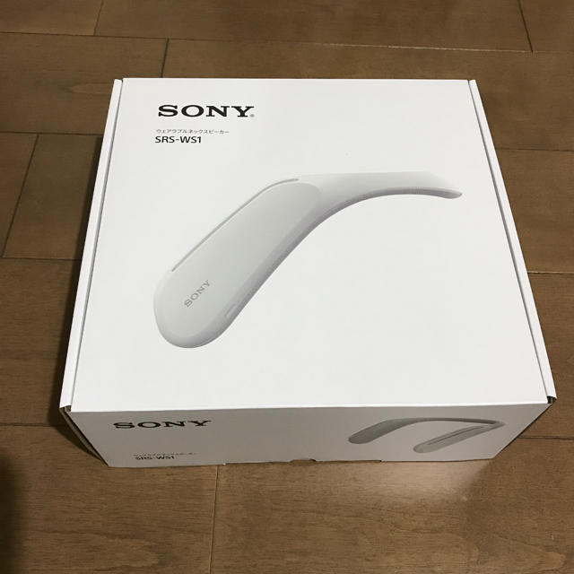 専用【新品未使用】SONYソニー/ウェアラブル ネックスピーカー SRS-WS1