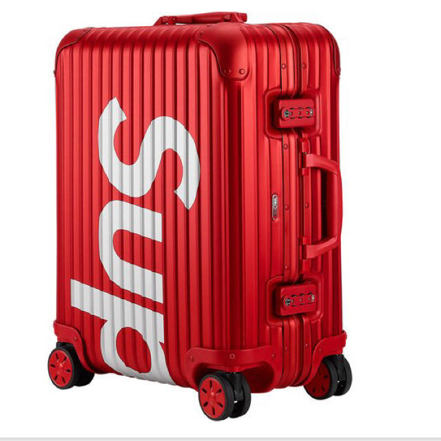 Supreme(シュプリーム)の supreme rimowa 45 L red 赤 メンズのバッグ(トラベルバッグ/スーツケース)の商品写真