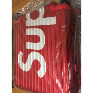 シュプリーム(Supreme)の supreme rimowa 45 L red 赤(トラベルバッグ/スーツケース)