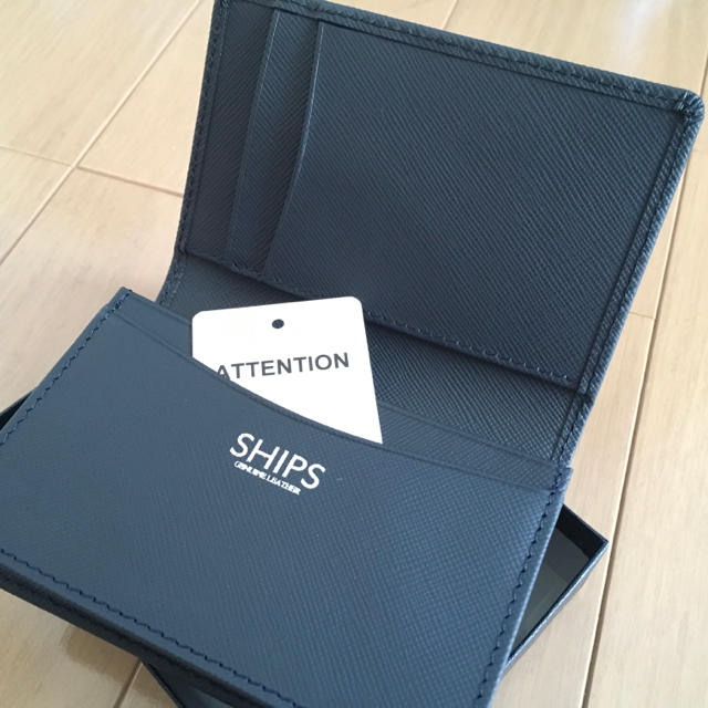 SHIPS(シップス)のSHIPS カードケース 名刺入れ メンズ  レディース ユニセックス レディースのファッション小物(名刺入れ/定期入れ)の商品写真