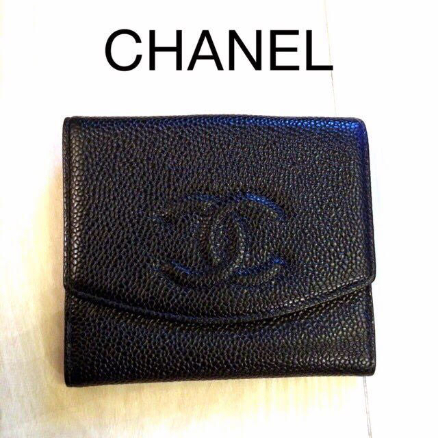 CHANEL(シャネル)のCHANEL キャビアスキン財布 レディースのファッション小物(財布)の商品写真