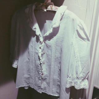 ロキエ(Lochie)のfrance vintage blouse(シャツ/ブラウス(長袖/七分))