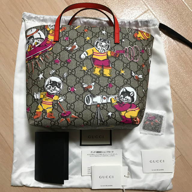 美品 グッチ キッズ ミニトートバッグ | フリマアプリ ラクマ