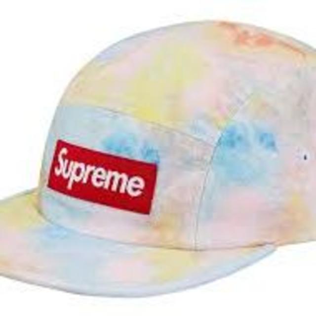 supreme multicolor denim camp cap