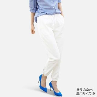 ユニクロ(UNIQLO)の新品 ユニクロ デニムジョガーパンツ レングス72cm～75cm(デニム/ジーンズ)