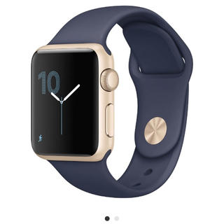 アップルウォッチ(Apple Watch)の新品 Apple Watch 38mm ゴールドアルミニウムケース(腕時計(デジタル))