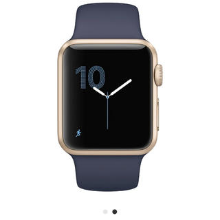 アップルウォッチ(Apple Watch)の新品未使用未開封 Apple Watch 38mm ゴールドアルミニウム(腕時計)