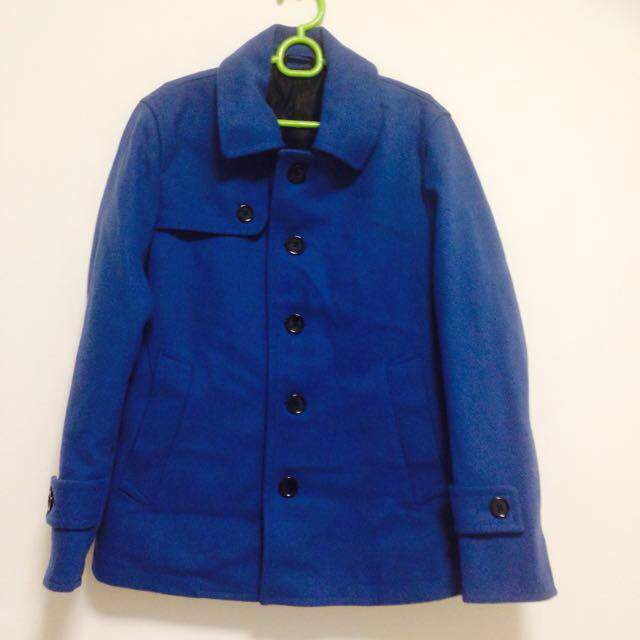 ブルーピーコート レディースのジャケット/アウター(ピーコート)の商品写真
