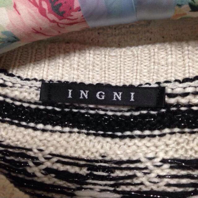 INGNI(イング)のINGNI ニット レディースのトップス(ニット/セーター)の商品写真