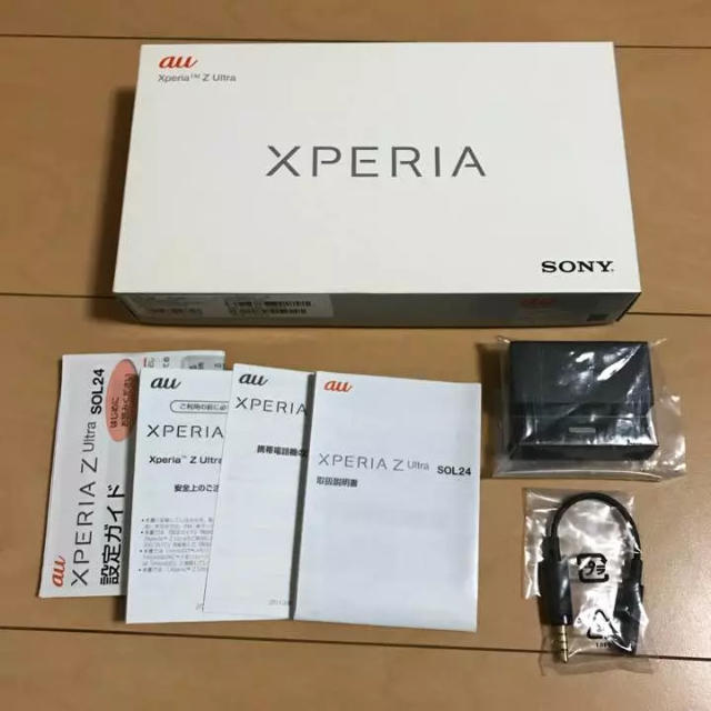 Xperia(エクスペリア)のエクスペリアZ ウルトラ xperia  SOL24 スマホ/家電/カメラのスマートフォン/携帯電話(スマートフォン本体)の商品写真