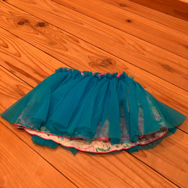 fafa(フェフェ)のfafa baby チュール花柄 スカート キッズ/ベビー/マタニティのベビー服(~85cm)(スカート)の商品写真