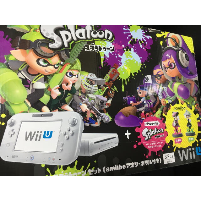 Wii U - WiiU スプラトゥーンセットの通販 by shop｜ウィーユーならラクマ