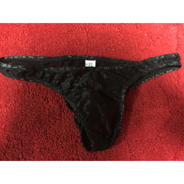 ラスト1個 ブーメランパンツ 透けパンツ 黒 ブラック レディースのパンツ(その他)の商品写真