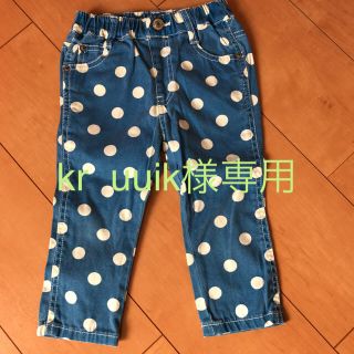 エフオーキッズ(F.O.KIDS)のF.O.KIDS水玉七分パンツサイズ110(パンツ/スパッツ)