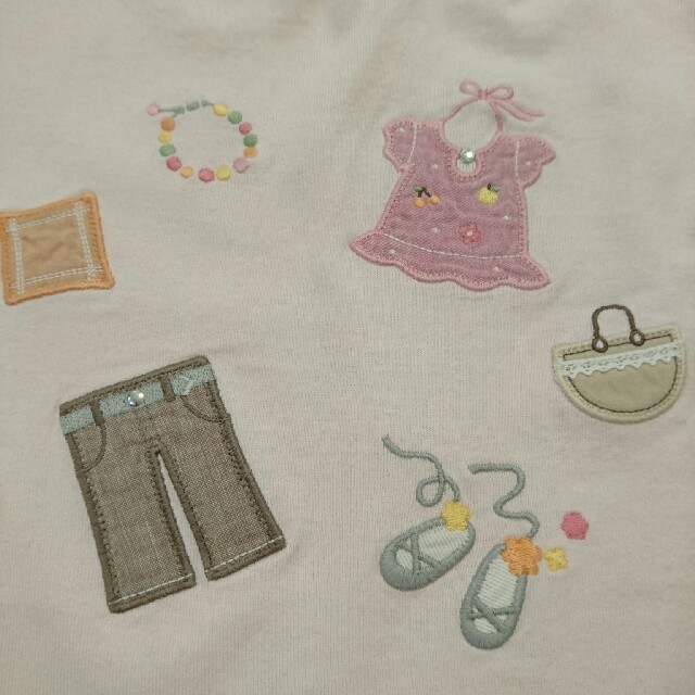 familiar(ファミリア)のファミリア 120 Tシャツ カットソー ピンク キッズ/ベビー/マタニティのキッズ服女の子用(90cm~)(Tシャツ/カットソー)の商品写真