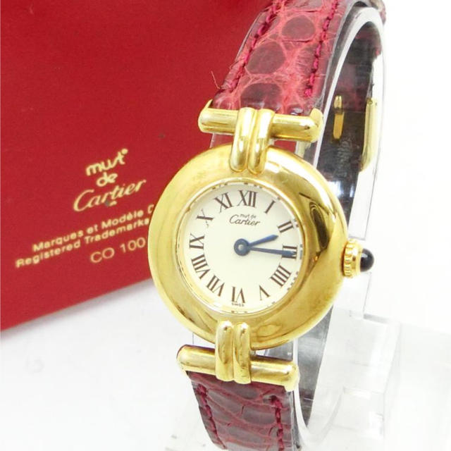 Cartier - カルティエ レディース 腕時計 マスト コリゼ ゴールドの通販 by gold's shop☆*:..｜カルティエならラクマ
