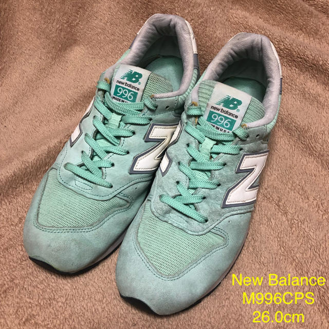 New Balance(ニューバランス)のNewBalance M996CPS 26.0cm ピスタチオグリーン メンズの靴/シューズ(スニーカー)の商品写真