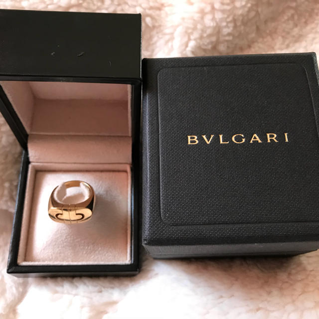 BVLGARI(ブルガリ)のBVLGARI ブルガリ リング 指輪 18K イエローゴールド レディースのアクセサリー(リング(指輪))の商品写真