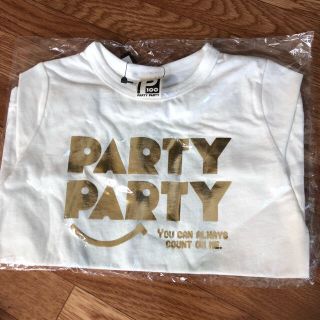 パーティチケット(PARTY TICKET)のParty Party  新品Tシャツ 100cm(Tシャツ/カットソー)