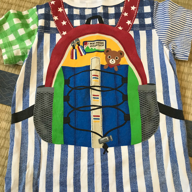 mikihouse(ミキハウス)の【100】ミキハウス だまし絵 シャツ キッズ/ベビー/マタニティのキッズ服男の子用(90cm~)(Tシャツ/カットソー)の商品写真