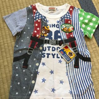 ミキハウス(mikihouse)の【100】ミキハウス だまし絵 シャツ(Tシャツ/カットソー)