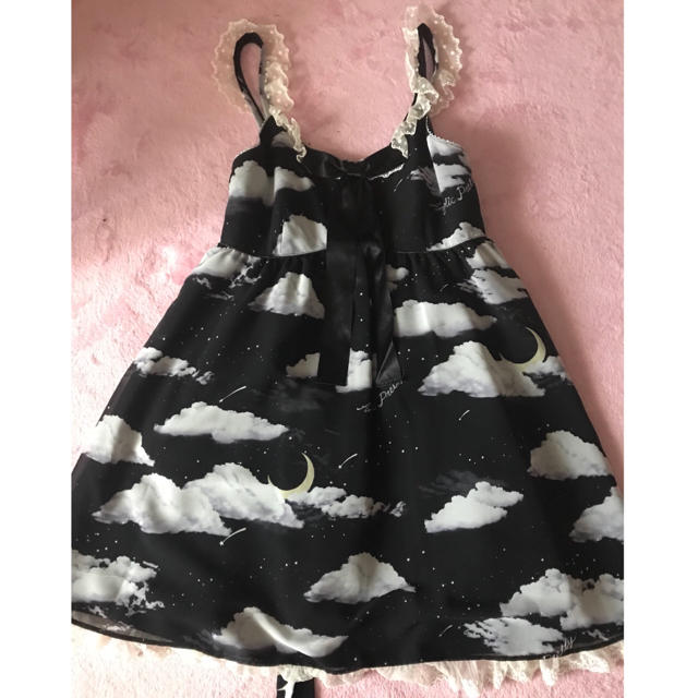 Angelic Pretty Misty Sky ジャンパースカート 黒 -