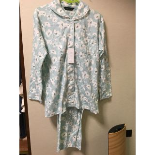 ローラアシュレイ(LAURA ASHLEY)の新品 ローラ アシュレイ M パジャマ グリーン 長袖(パジャマ)