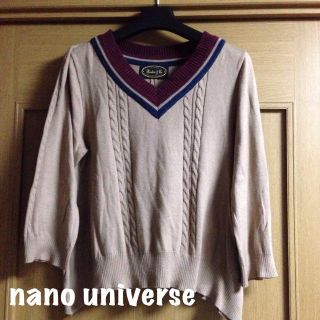 ナノユニバース(nano・universe)のナノユニバース＊チルデンニット(ニット/セーター)