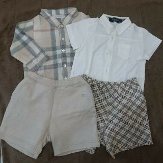 バーバリー(BURBERRY)の★専用★バーバリー☆セット☆80cmと90cmパンツ(シャツ/カットソー)