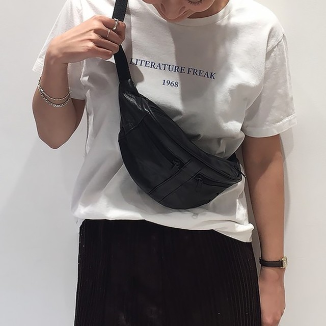 バッグトゥデイフル＊Leather Waist Pouch