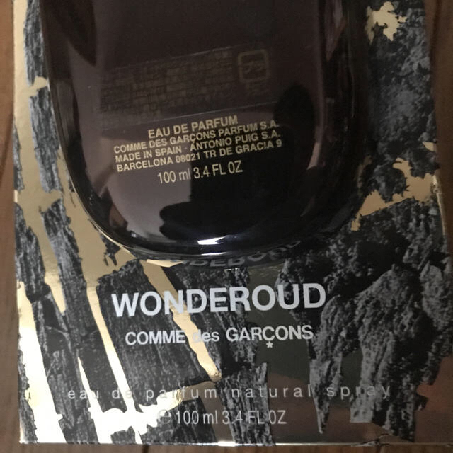 COMME des GARCONS(コムデギャルソン)の【レア】コムデギャルソン！香水 wonder roud １００ｍｌ コスメ/美容の香水(ユニセックス)の商品写真