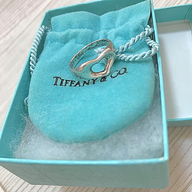 Tiffany & Co. - ティファニーオープンハートリングの通販 by モンブラン's shop｜ティファニーならラクマ