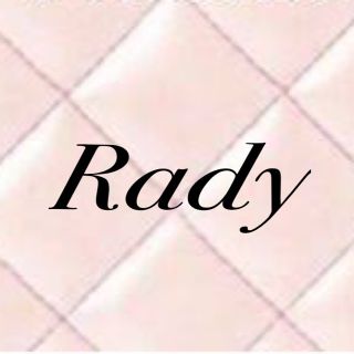 レディー(Rady)のrady フレームRadyちびキャップ kids 帽子(帽子)