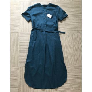 シップスフォーウィメン(SHIPS for women)のひまわり様専用【新品・未使用】SHIPS 麻混ワンピース(ロングワンピース/マキシワンピース)