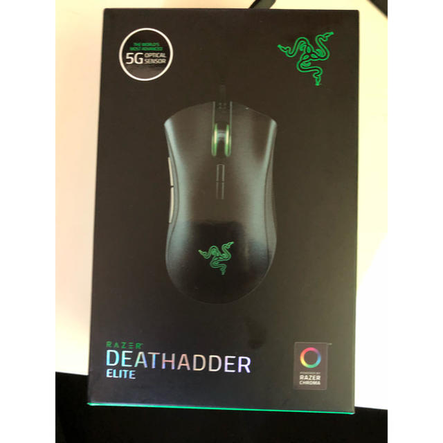 LAZER(レイザー)のRazer DeathAdder Elite スマホ/家電/カメラのPC/タブレット(PC周辺機器)の商品写真