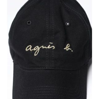 アニエスベー(agnes b.)の【正規品・限定ゴールド】アニエス・ベー キャップ(キャップ)