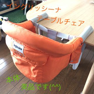 イングリッシーナ(Inglesina)のお値下げしました！イングリッシーナ テーブルチェア(その他)