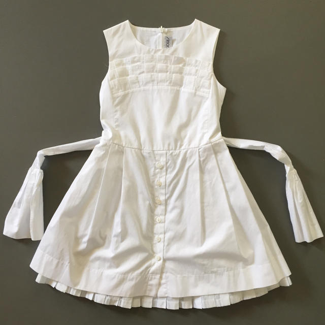 Simonetta(シモネッタ)のSimonetta(シモネッタ)   白ワンピース キッズ/ベビー/マタニティのキッズ服女の子用(90cm~)(ワンピース)の商品写真