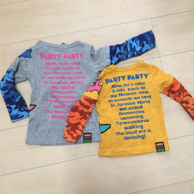 PARTYPARTY(パーティーパーティー)のPARTY PARTY 95&80 キッズ/ベビー/マタニティのキッズ服男の子用(90cm~)(Tシャツ/カットソー)の商品写真