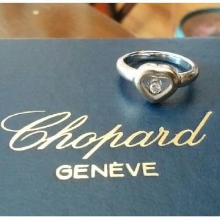 ショパール(Chopard)のショパール　ピンキーリング　ハッピーダイヤモンド　5号(リング(指輪))